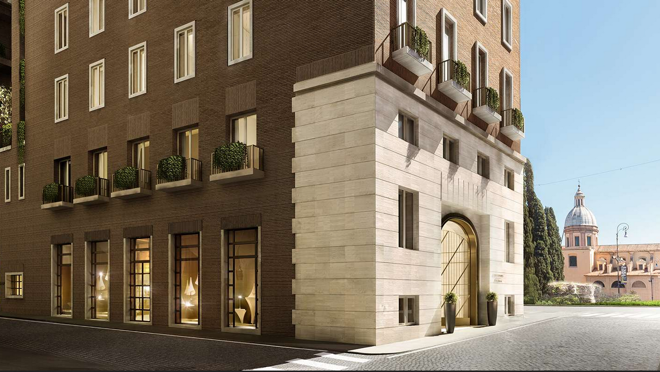 Imagen del nuevo Hotel Bulgari Roma