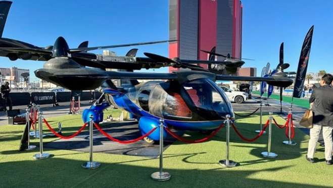 Este vehículo ha sido presentado en el CES 2023 de Las Vegas