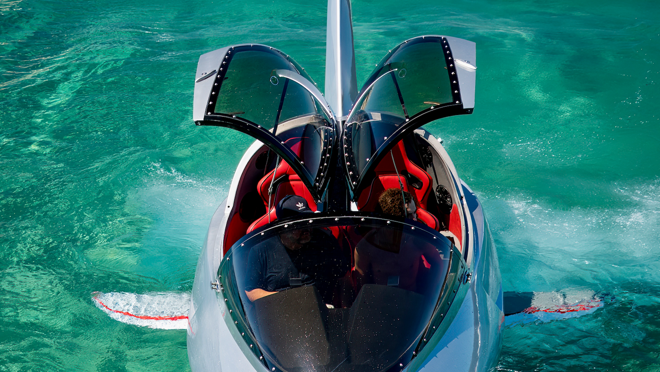 En días soleados se pueden dejar las puertas abiertas y navegar tranquilamente