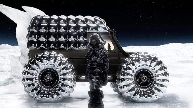 Esta es la primera colaboración de Moncler con una compañía automovilística