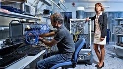 Laboratoio de invetsigación 5G de Ericsson