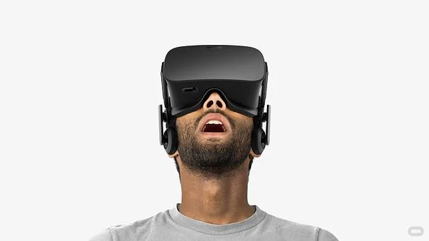 Detalle de las gafas Oculus Rift