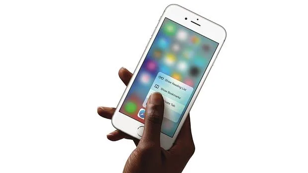 Detalle del iPhone 6S, el teléfono más avanzado de la compañía