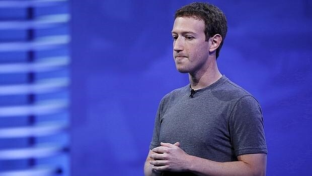 El presidente de Facebook, Mark Zuckerberg, recientemente acusado de discriminar las noticias conservadoras