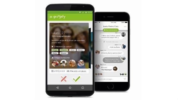 Groopify lanza el primer chat en España para conocer gente en grupo y quedar al instante