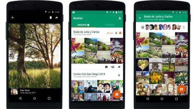 Beatter, la «app» española para compartir fotos en directo