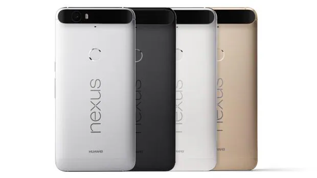Detalle del modelo Nexus 6P presentado el pasado año