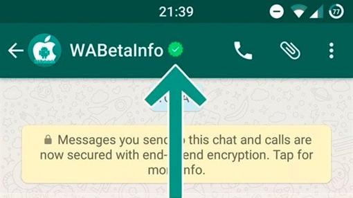 Captura del posible diseño de la nueva opción de WhatsApp