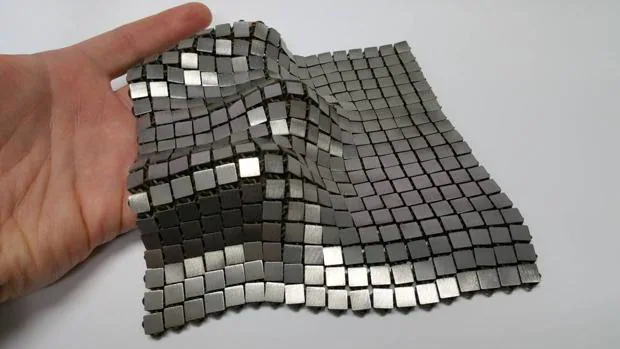 El tejido creado a través de impresión 4D