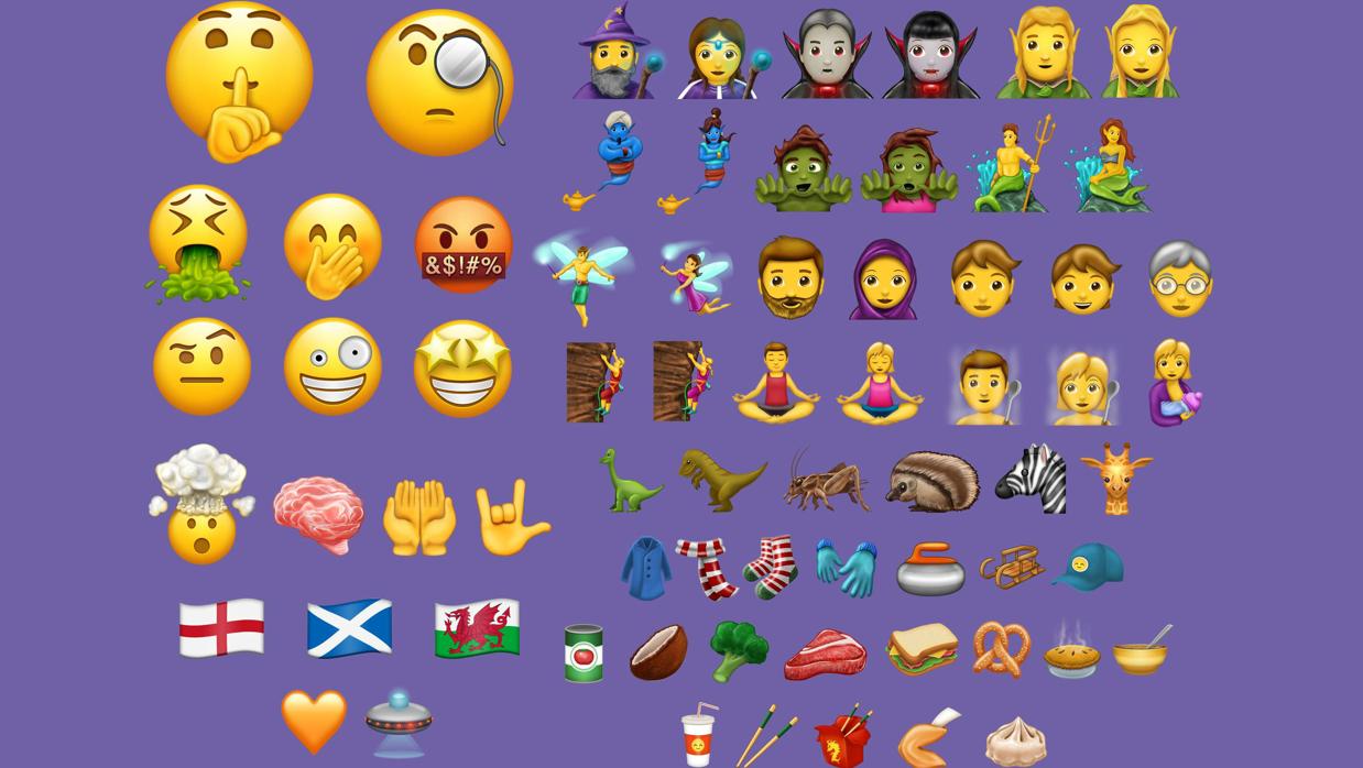 Los nuevos 56 «emojis» que muy pronto compartirás por WhatsApp, Facebook o Twitter