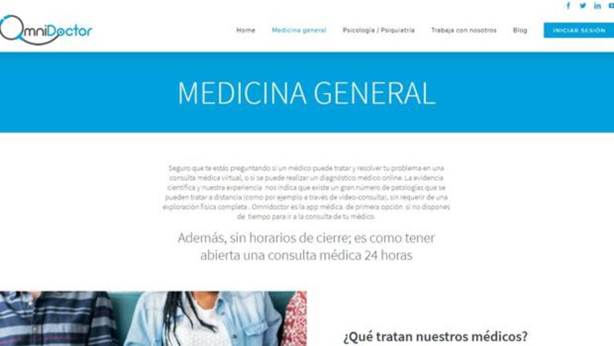 Las consultas también se pueden realizar en la web de Omnidoctor