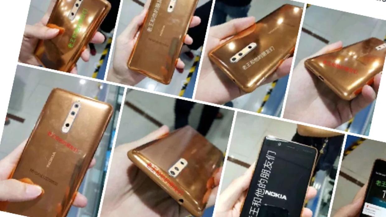 Nokia 8 dorado