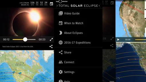 Aplicaciones para ver y seguir el eclipse solar