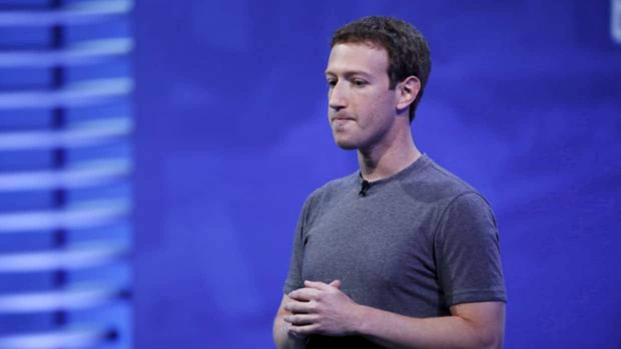 Mark Zuckberberg, fundador de Facebook, durante una intervención