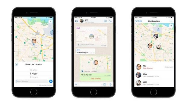 Los posibles peligros de compartir tu ubicación en directo a través de WhatsApp