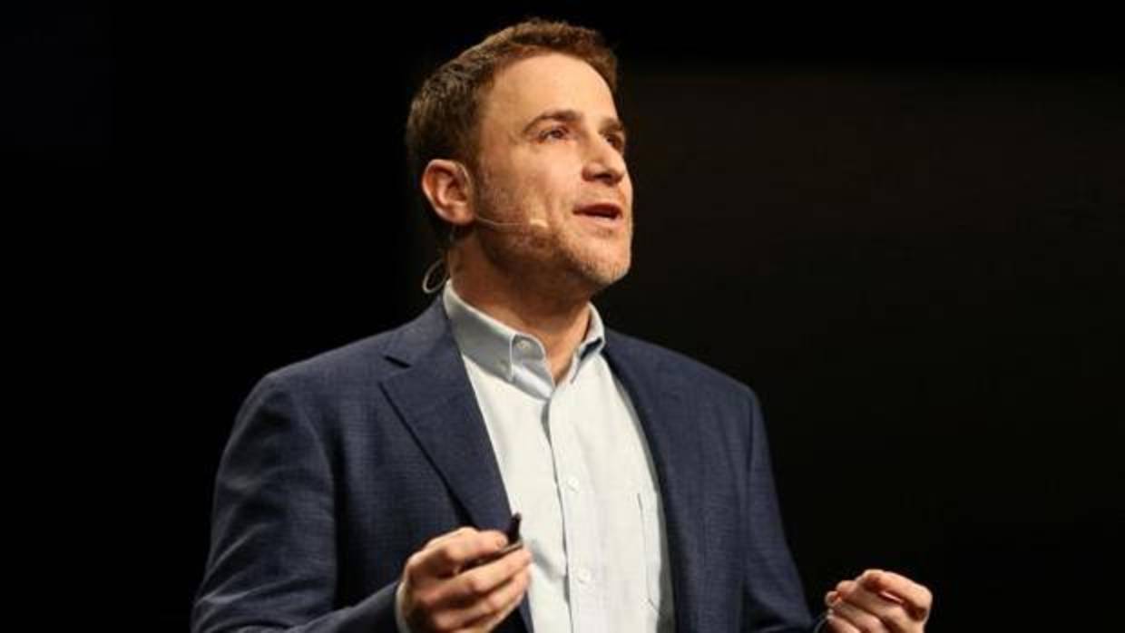 Stewart Butterfield, fundador de Slack, durante una intervención