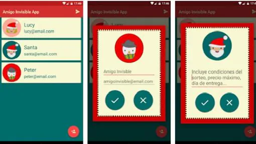 Las mejores «Apps» para el sorteo del amigo invisible desde tu móvil