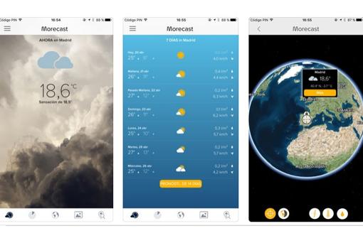 Las mejores «apps» del tiempo para anticiparte a la nieve, la lluvia y los cortes de tráfico