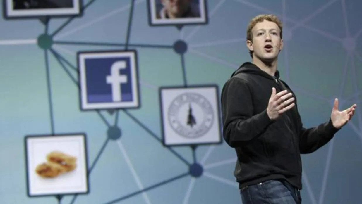 Mark Zuckerberg, fundador de Facebook, en una comparecencia
