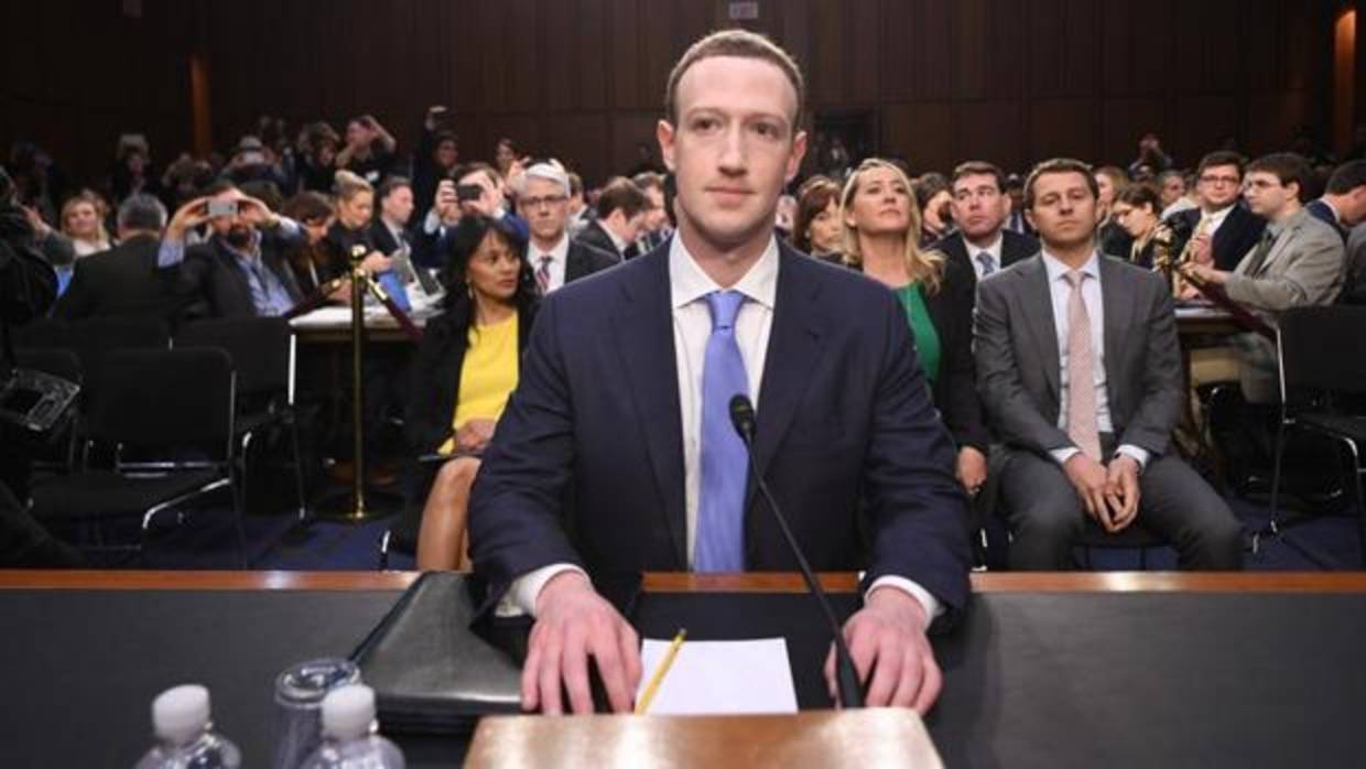 Vea en directo la intervención de Zuckerberg en el Congreso de EEUU
