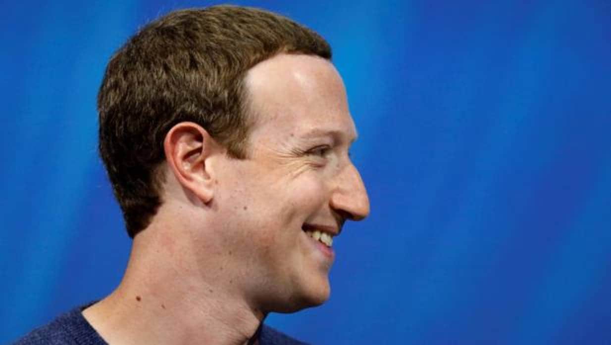 Mark Zuckerberg, fundador de Facebook, en su intervención en Viva Tech
