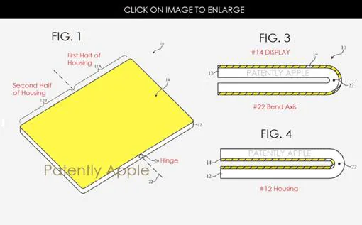 Apple patenta un iPhone con pantalla plegable