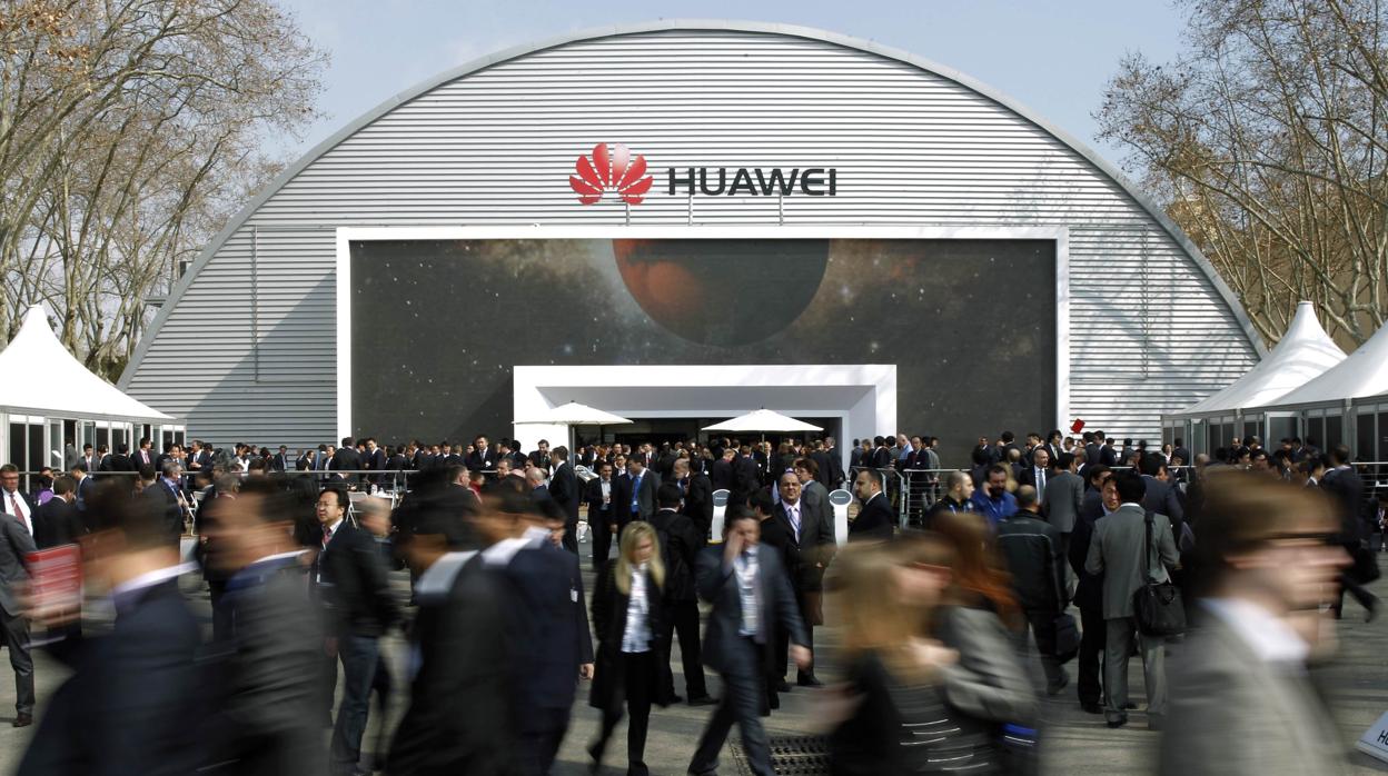 Stand de Huawei en el MWC 2018