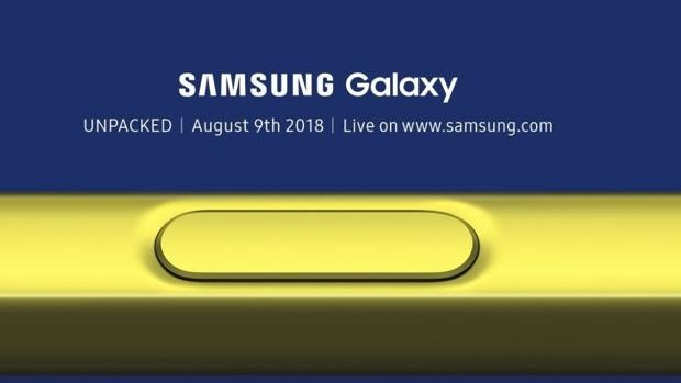 Samsung Galaxy Note 9: siga en directo la presentación desde Nueva York