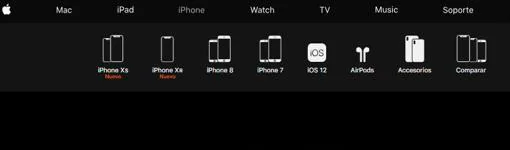 En la página web de Apple no aparece el iPhone X