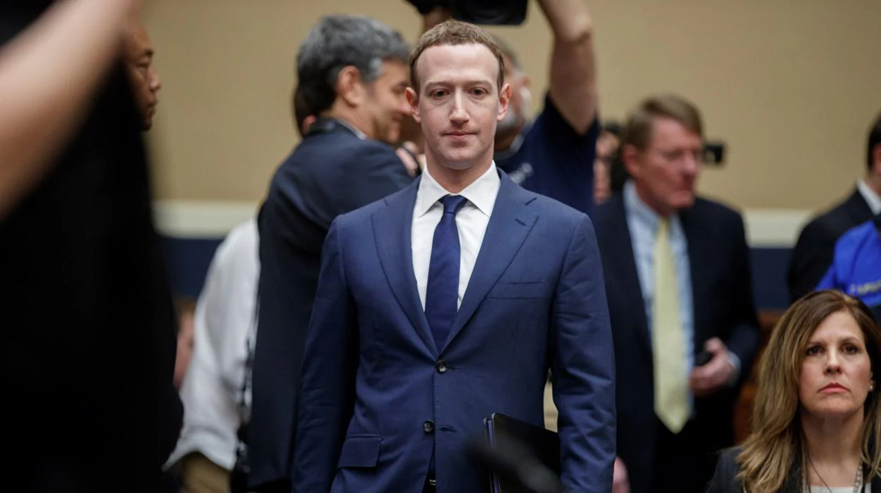 El fundador y presidente ejecutivo de Facebook, Mark Zuckerberg