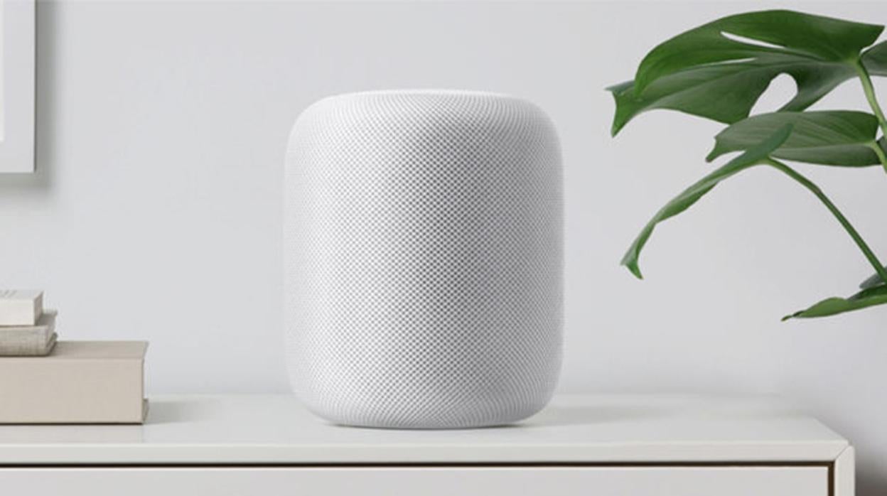 Detalle del HomePod de Apple que llega este viernes