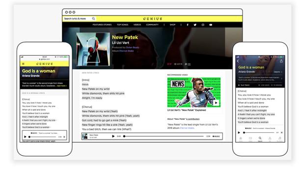 Acuerdo con Genius para contar con su catálogo de letras de canciones en Apple Music