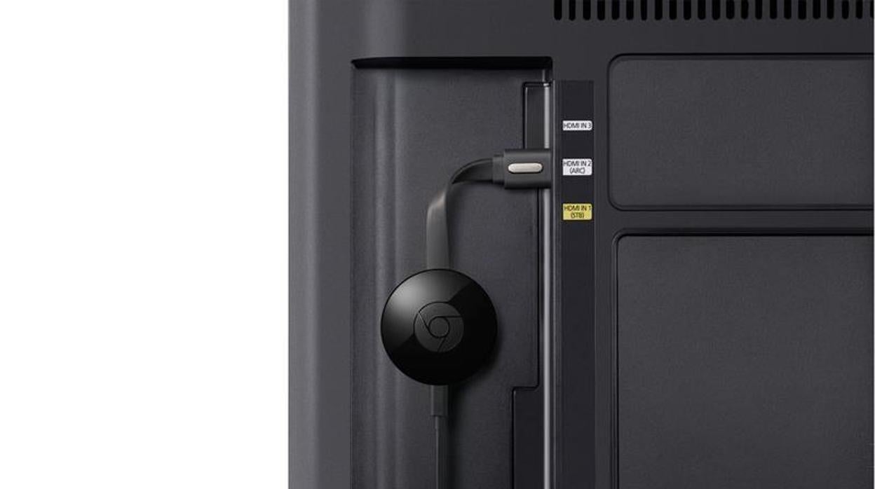 Detalle del Chromecast