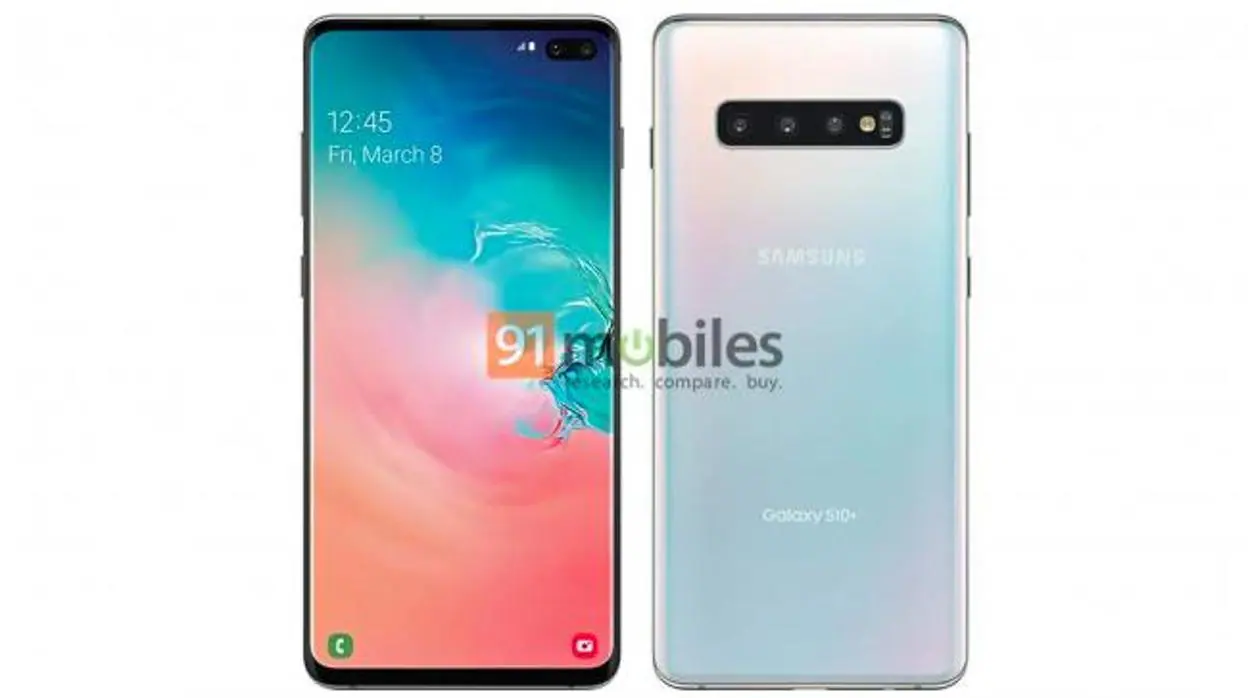 Diseño filtrado de un posible nuevo Samsung Galaxy S10 Plus