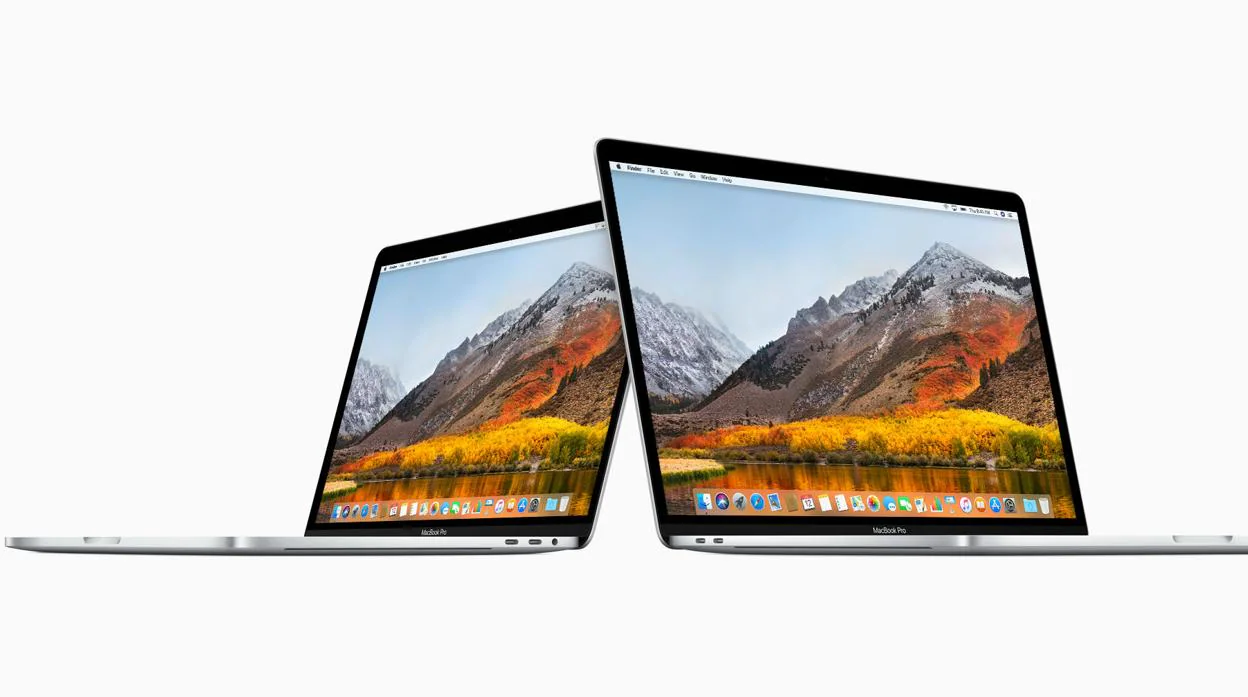 Los actuales MacBook Pro de 13 y 15 pulgadas