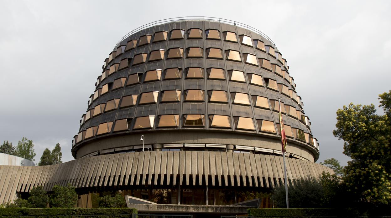 Fachada del edificio del Tribunal Constitucional