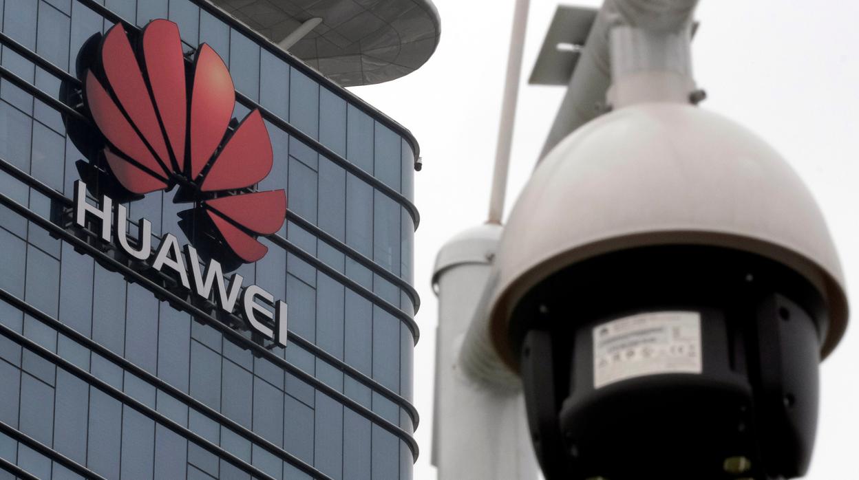 Imagen de archivo de una sede de Huawei en China