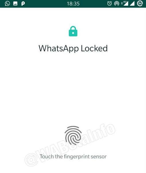 WhatsApp planea protegerte de los cotillas con el bloqueo por huella dactilar
