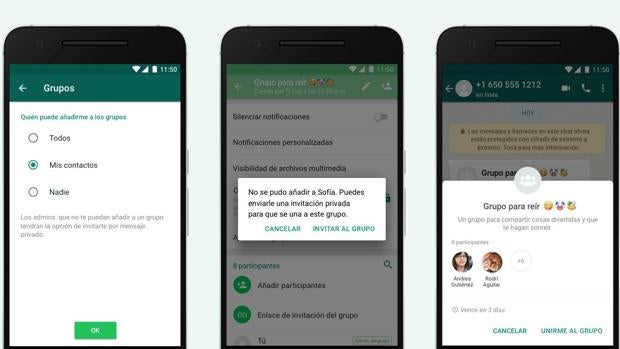 WhatsApp: cómo evitar que te metan en grupos en los que no quieres estar