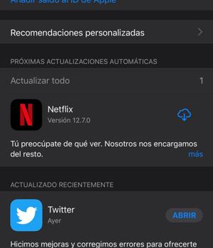 El truco para actualizar las aplicaciones de tu iPhone con iOS 13