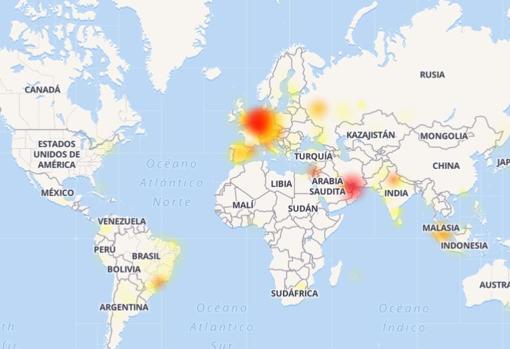 WhatsApp se cae a nivel mundial: no deja enviar fotos, vídeos ni audios