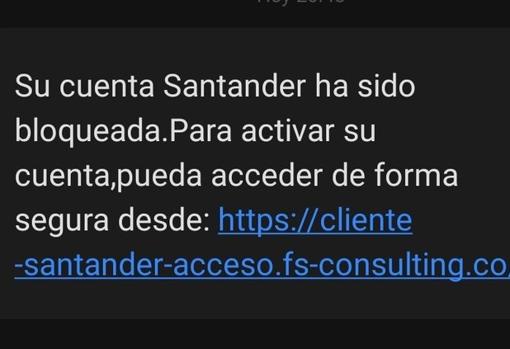 La Guardia Civil alerta sobre una estafa en la que los delincuentes suplantan al Banco Santander