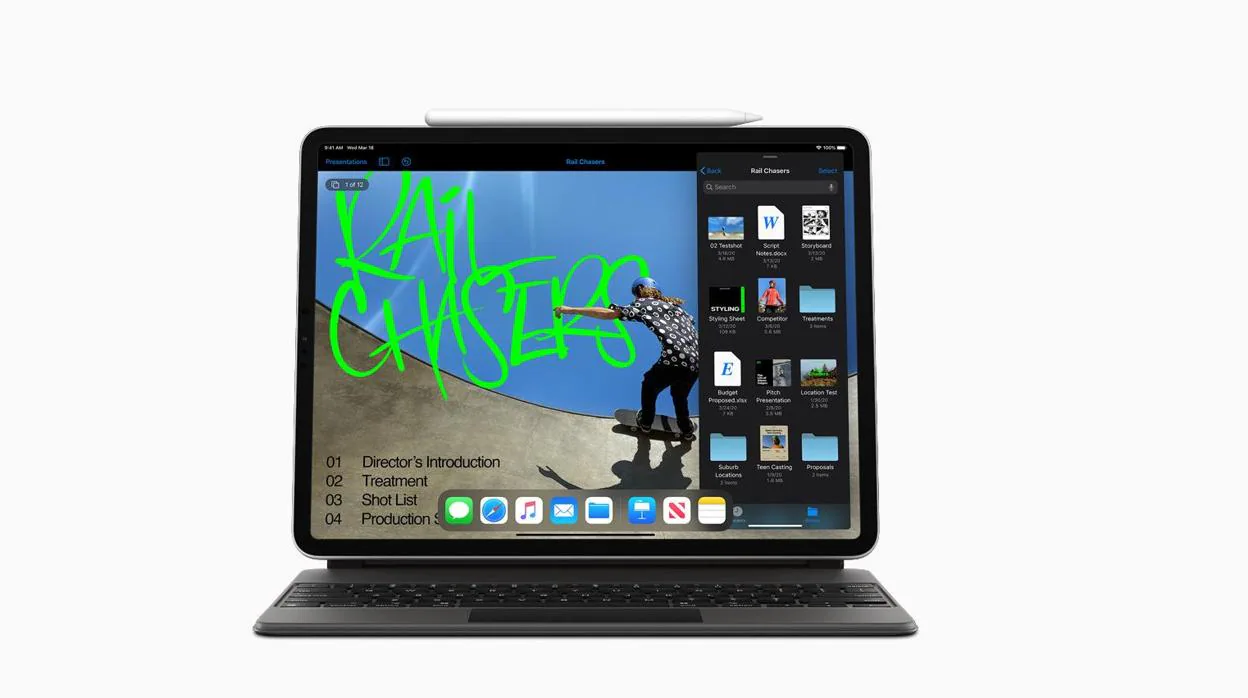 Apple renueva el iPad Pro con un teclado con «trackpad» y un revolucionario escáner