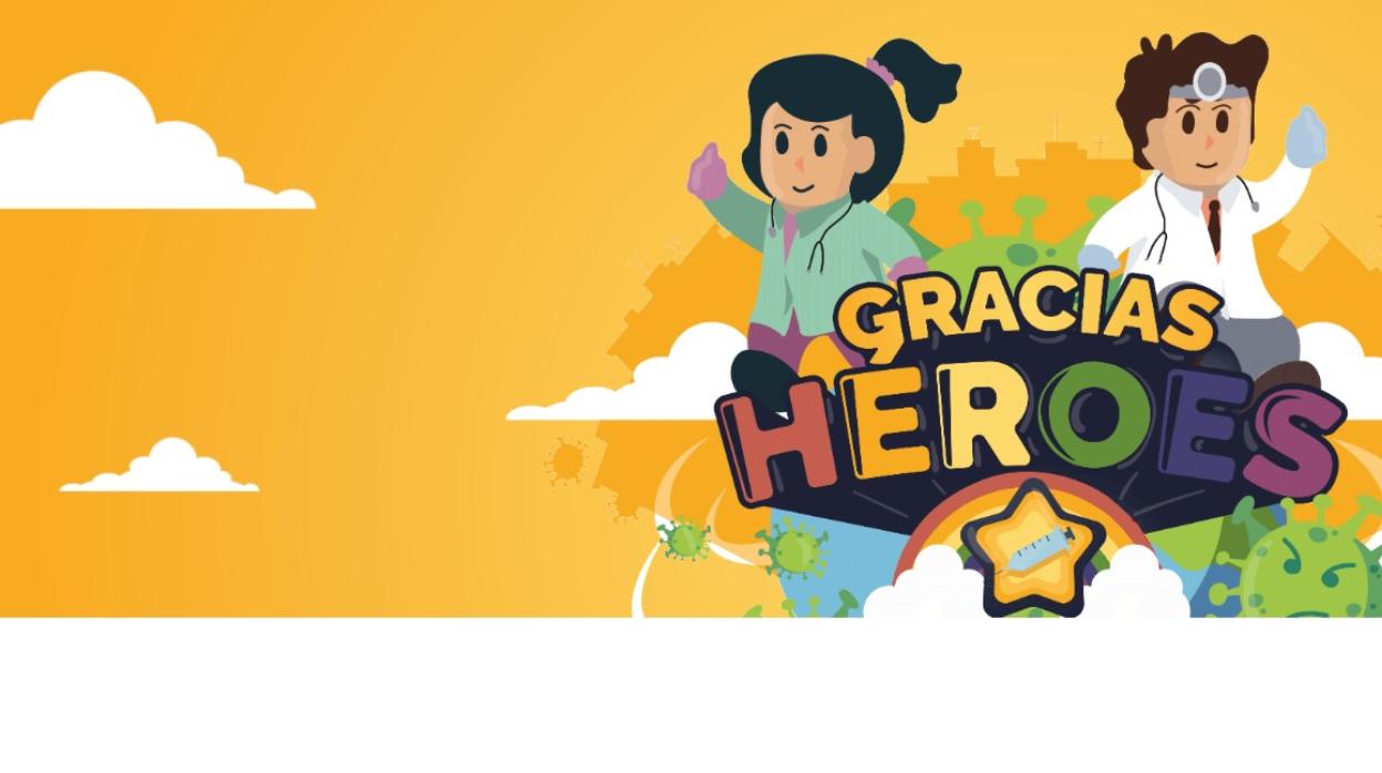 «Gracias Héroes», un simpático videojuego para concienciar  a los héroes de la bata en el coronavirus