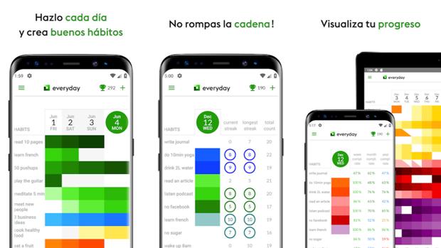 Consolida nuevos hábitos con estas aplicaciones para Android