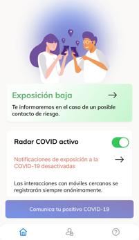 Radar Covid: así será la «app» de rastreo del coronavirus cuando funcione en toda España