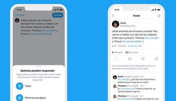 Twitter: así puedes seleccionar las cuentas que pueden responder a tus tuits