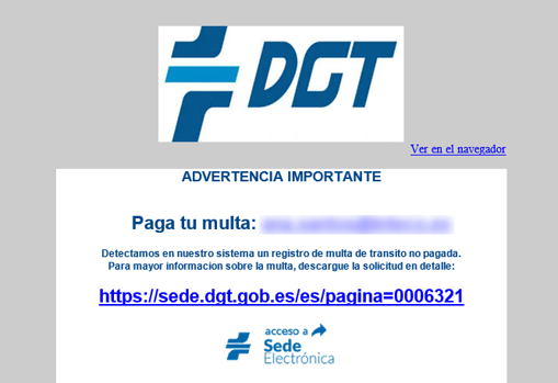 Alertan sobre una campaña de ciberestafas en la que suplantan al Ministerio de Trabajo y a la DGT