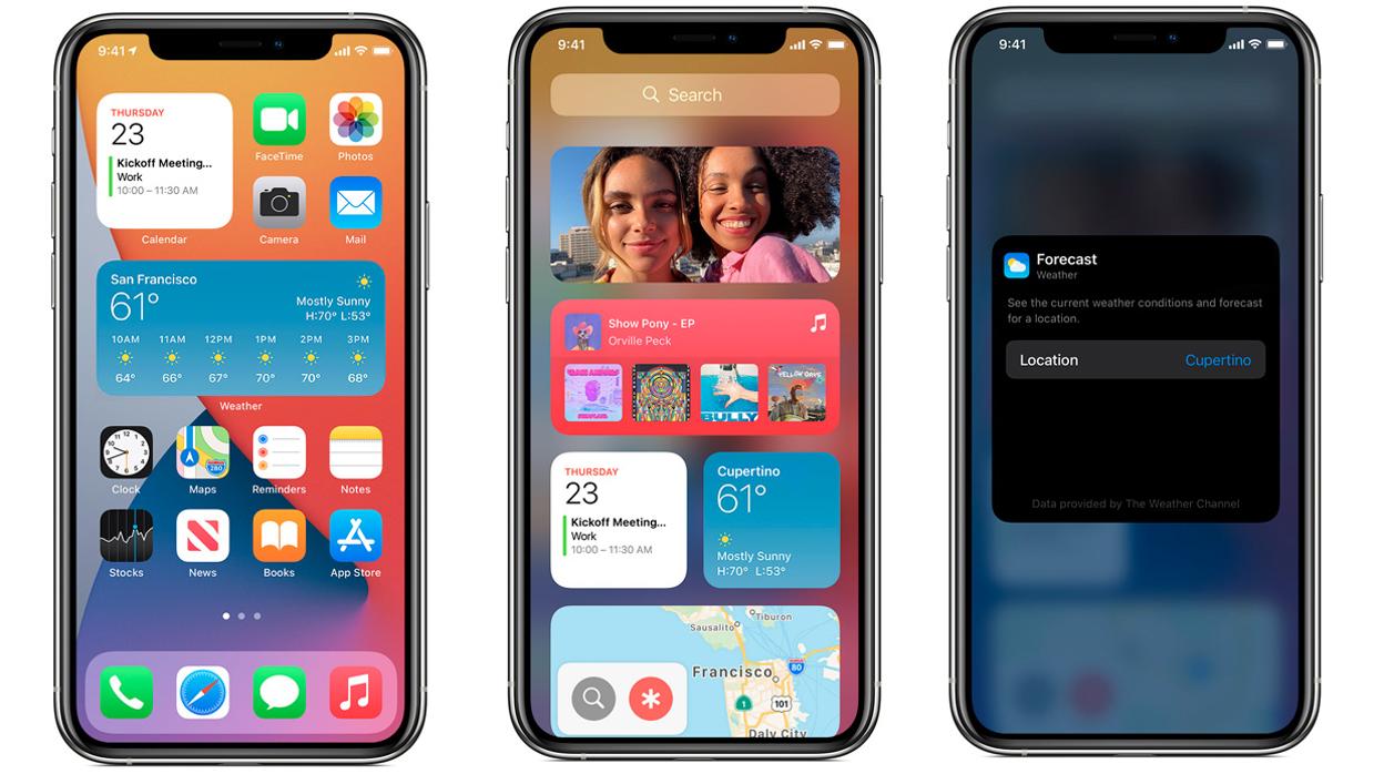 iOS 14 ya permite colocar widgets en la pantalla de Inicio