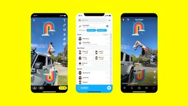 Snapchat comienza a pagar un millón de dólares a los usuarios para competir con TikTok
